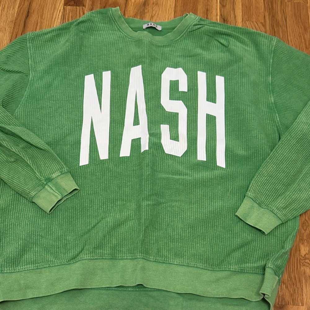 NASH Women's Green Sweatshirt